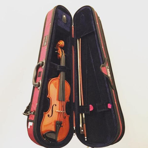 14'' Romanian viola outift labelled Andreas Zeller