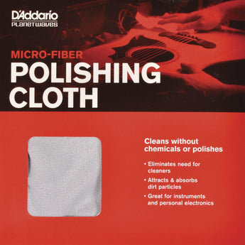 D'Addario Micro-Fibre Polishing Cloth