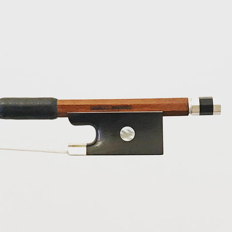 Silver mounted violin bow by Marco Raposo