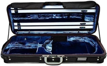 Strato De Luxe Viola Case 15-16 1/2" Black/Blue