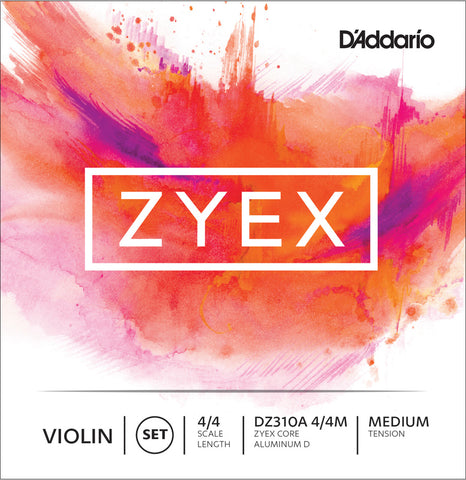 D'Addario Zyex Violin Set