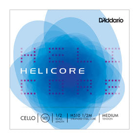 D'addario Helicore Cello Set- 1/2 size